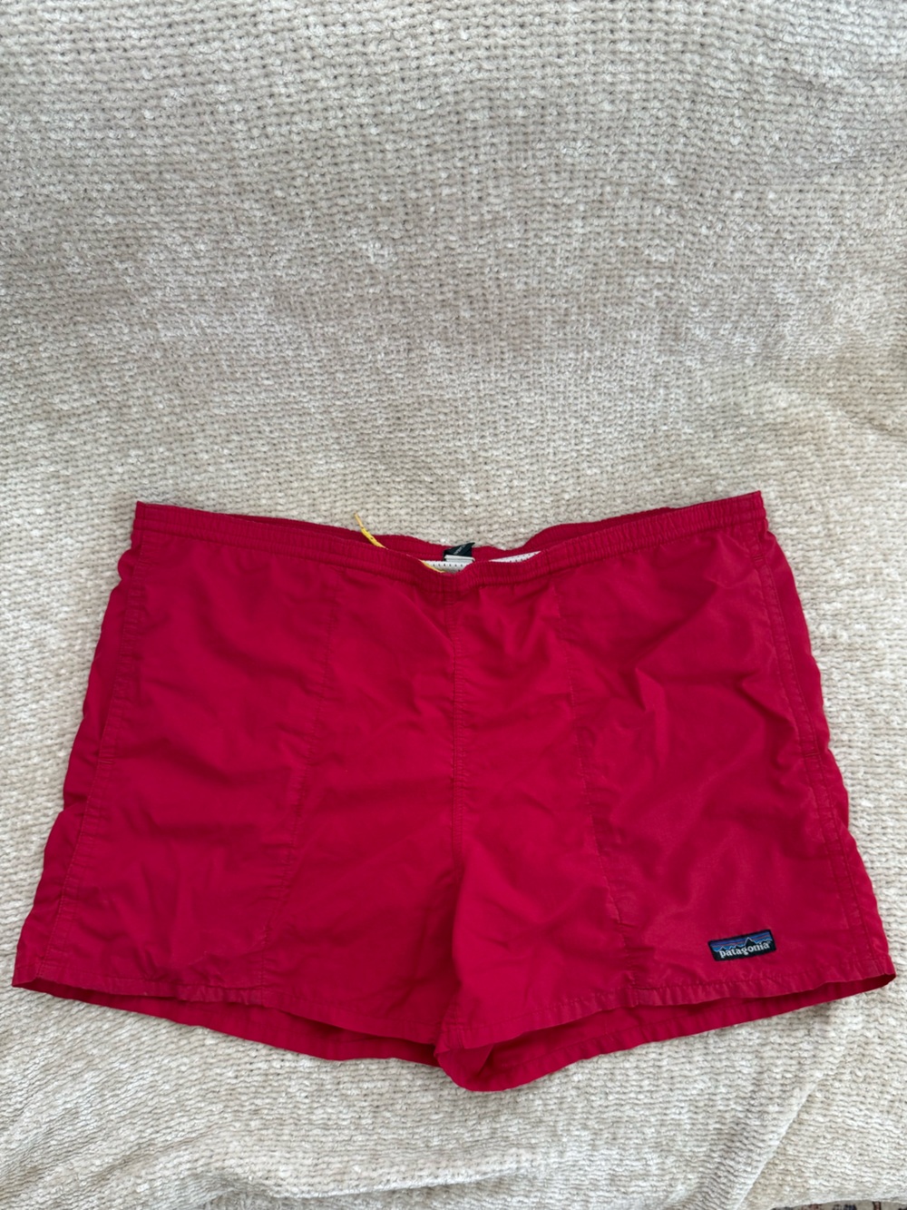 Vintage Men’s Patagonia Red Mesh Lined Shorts Size M